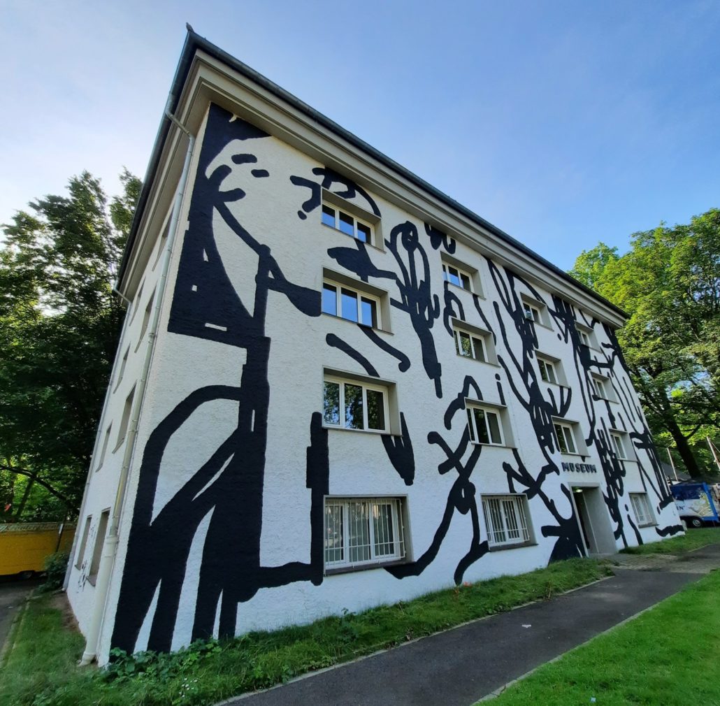 Urban Art am Westpark: Ehemaliges Museum wurde selbst zum Kunstwerk