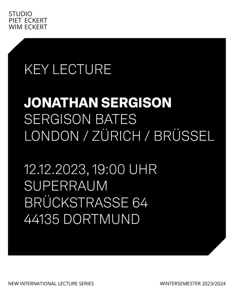 TU Dortmund Architektur: Key Lectures mit internationalen Gästen