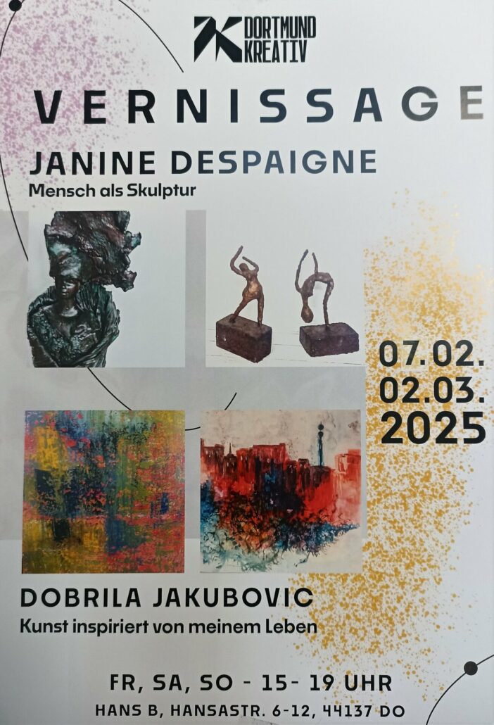 Hans B: Ausstellung von Janine Despaigne und Dobrila Jakubovic