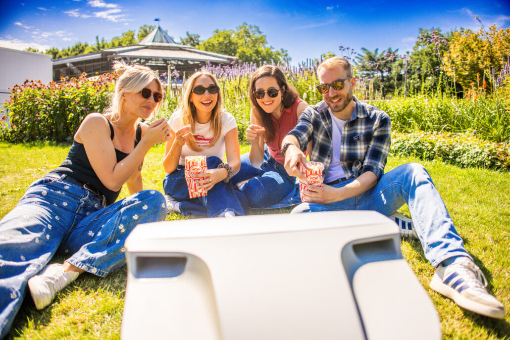Pop-up-Kino im Stadtgarten