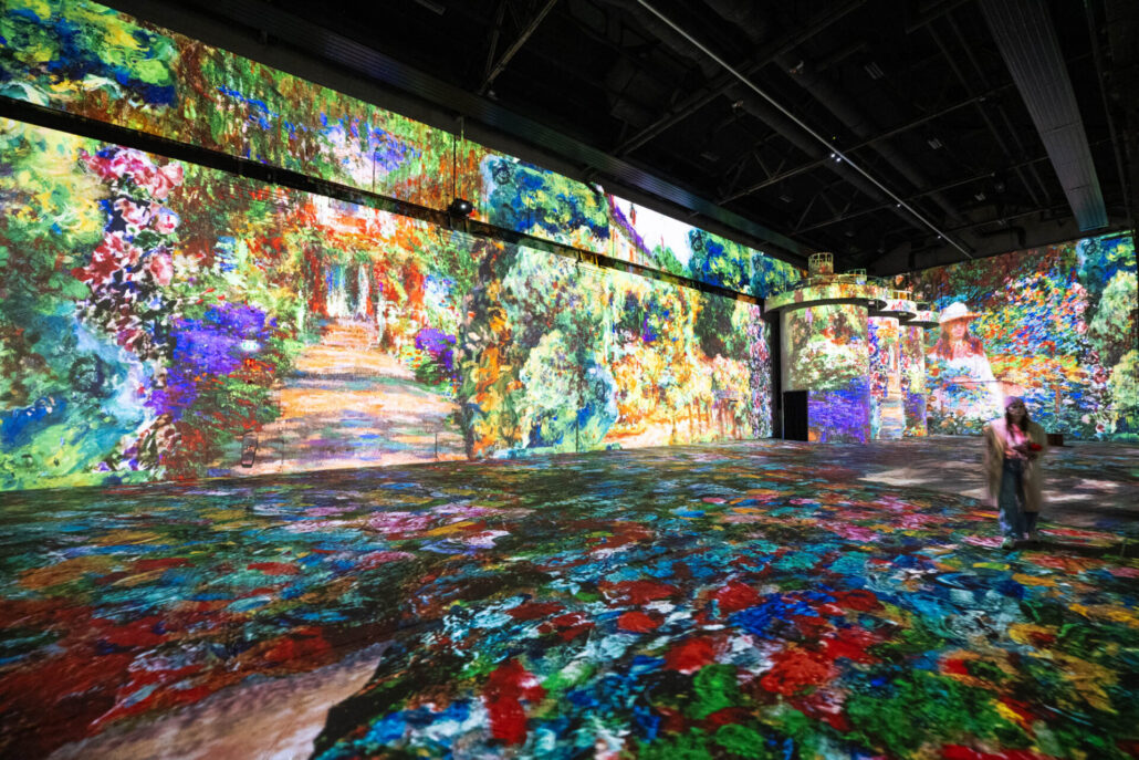 Phoenix des Lumières zeigt Monet