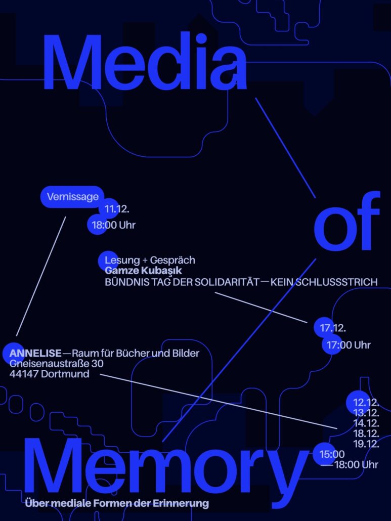 ANNELISE: Media of Memory – Über mediale Formen der Erinnerung